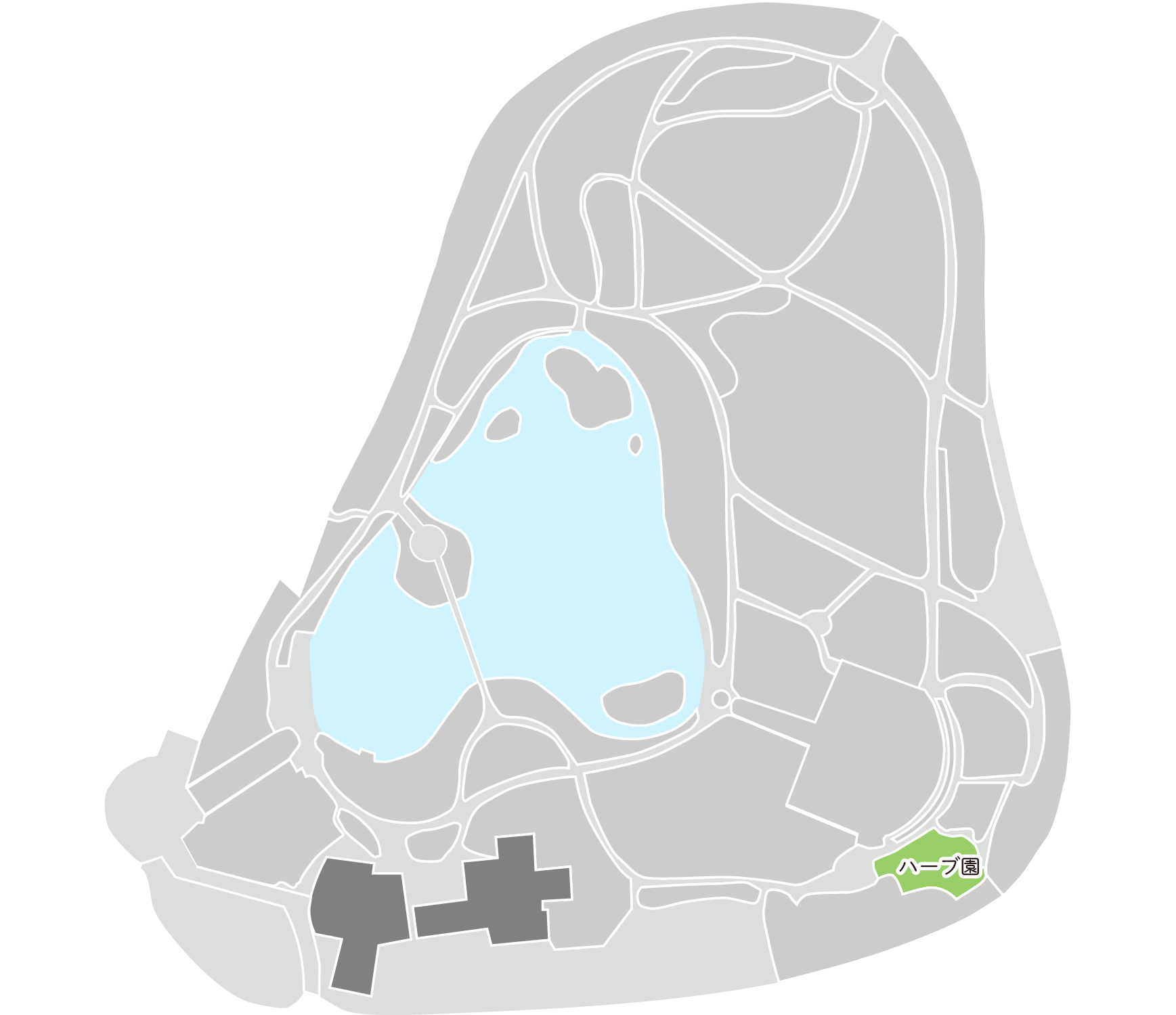 ハーブ園マップ