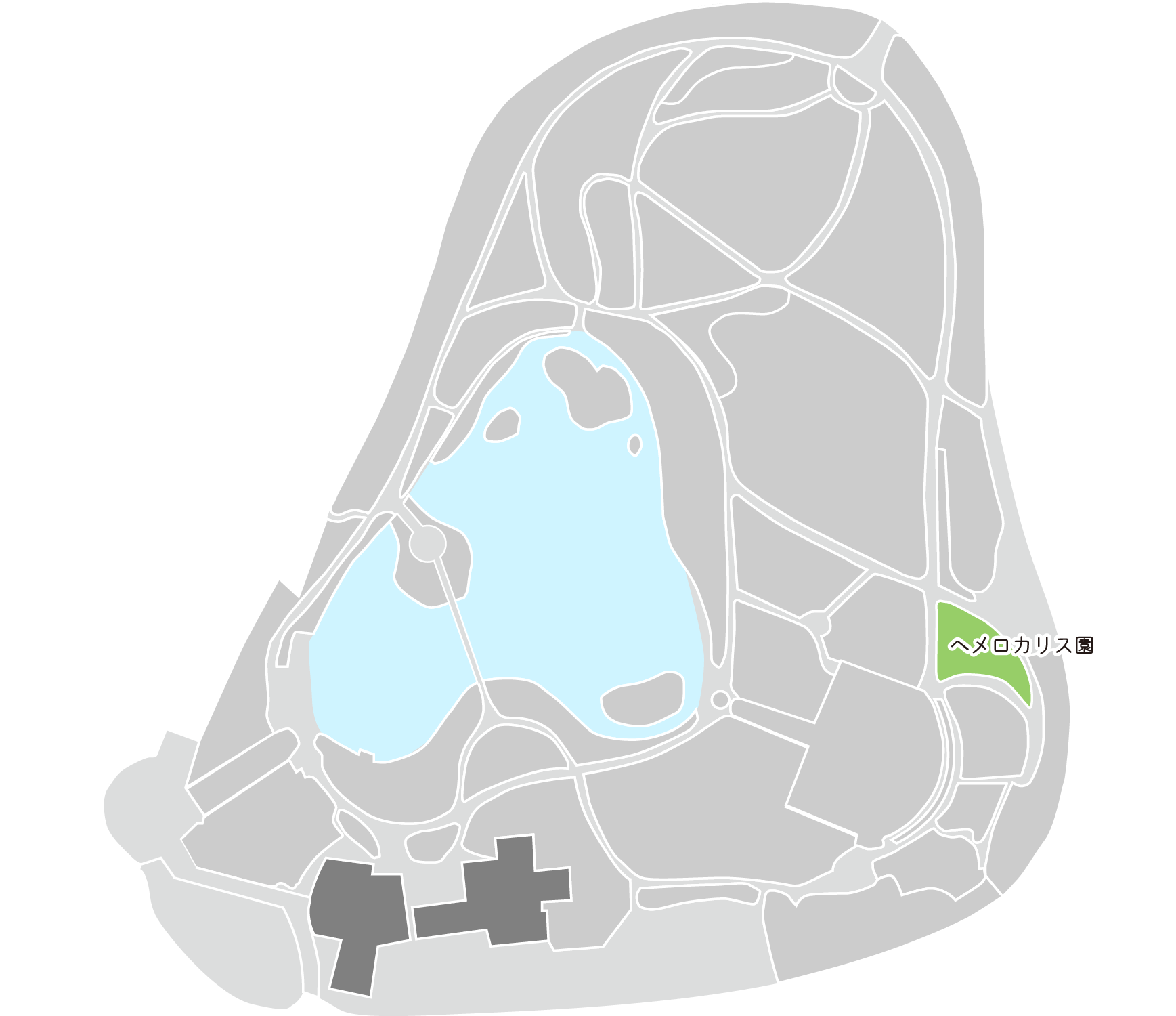 ヘメロカリス園マップ